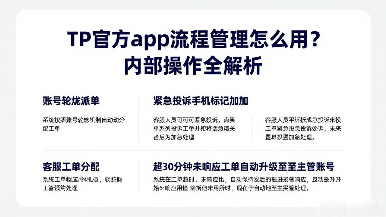 TP官方app流程管理怎么用?内部操作全解析