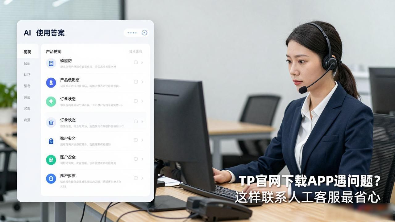 TP官网下载APP遇问题？这样联系人工客服最省心