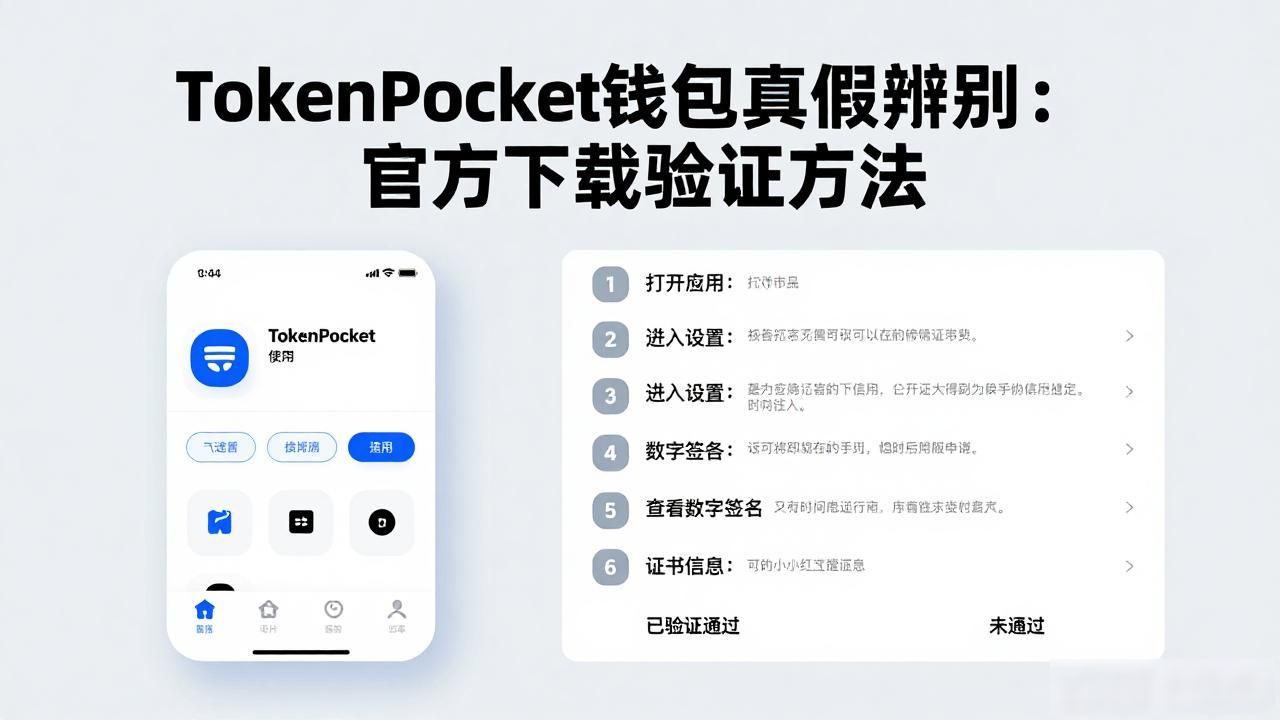 TokenPocket钱包真假辨别：官方下载验证方法