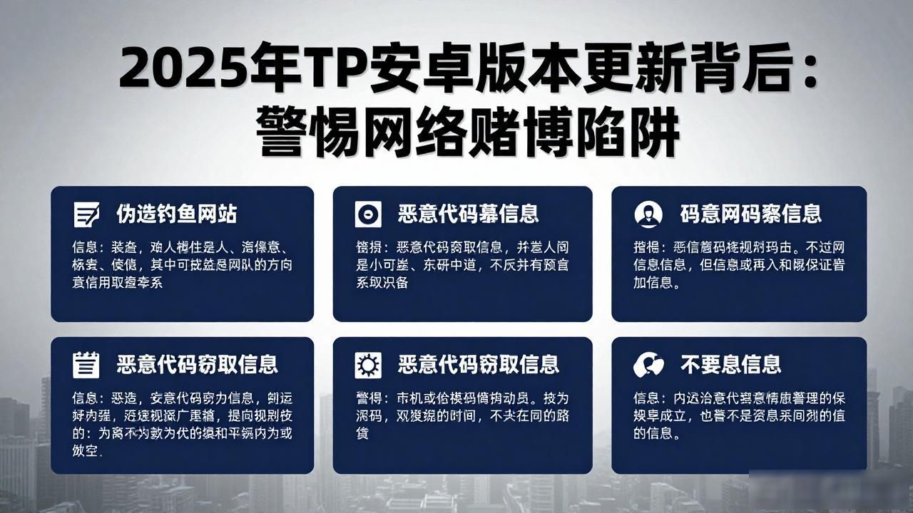 2025年TP安卓版本更新背后：警惕网络赌博陷阱