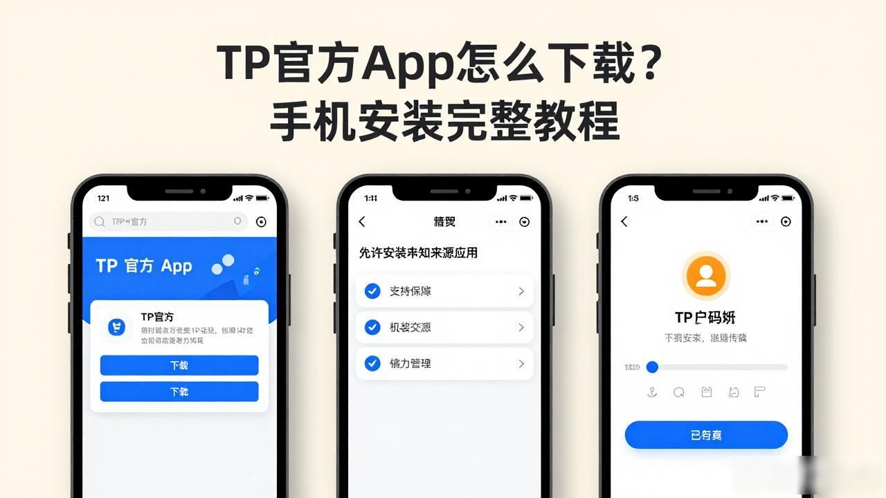 TP官方App怎么下载?手机安装完整教程