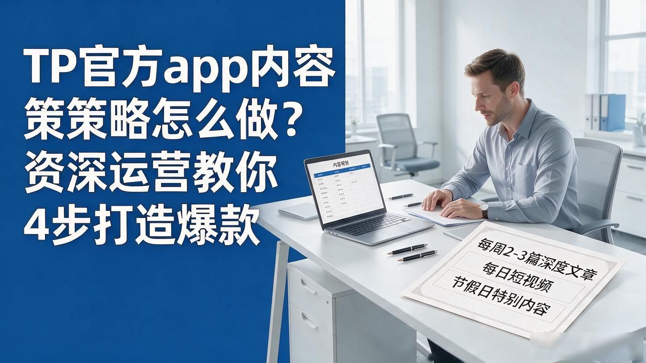 TP官方app内容策略怎么做?资深运营教你4步打造爆款