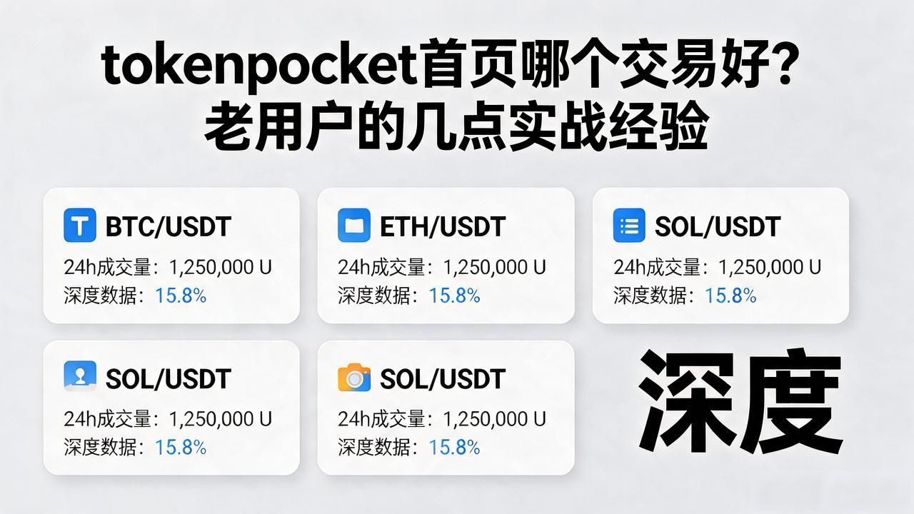 tokenpocket首页哪个交易好？老用户的几点实战经验