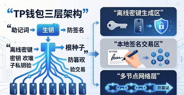 TP钱包咋工作的？三层架构+离线密钥