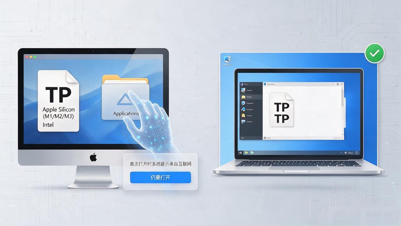 tp官方正版下载支持哪些操作系统？Win、Mac、Linux全覆盖