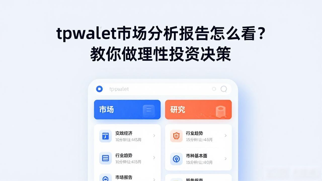 tpwallet市场分析报告怎么看?教你做理性投资决策