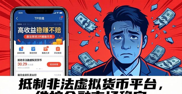 抵制TP交易所等非法虚拟货币平台，维护金融市场稳定