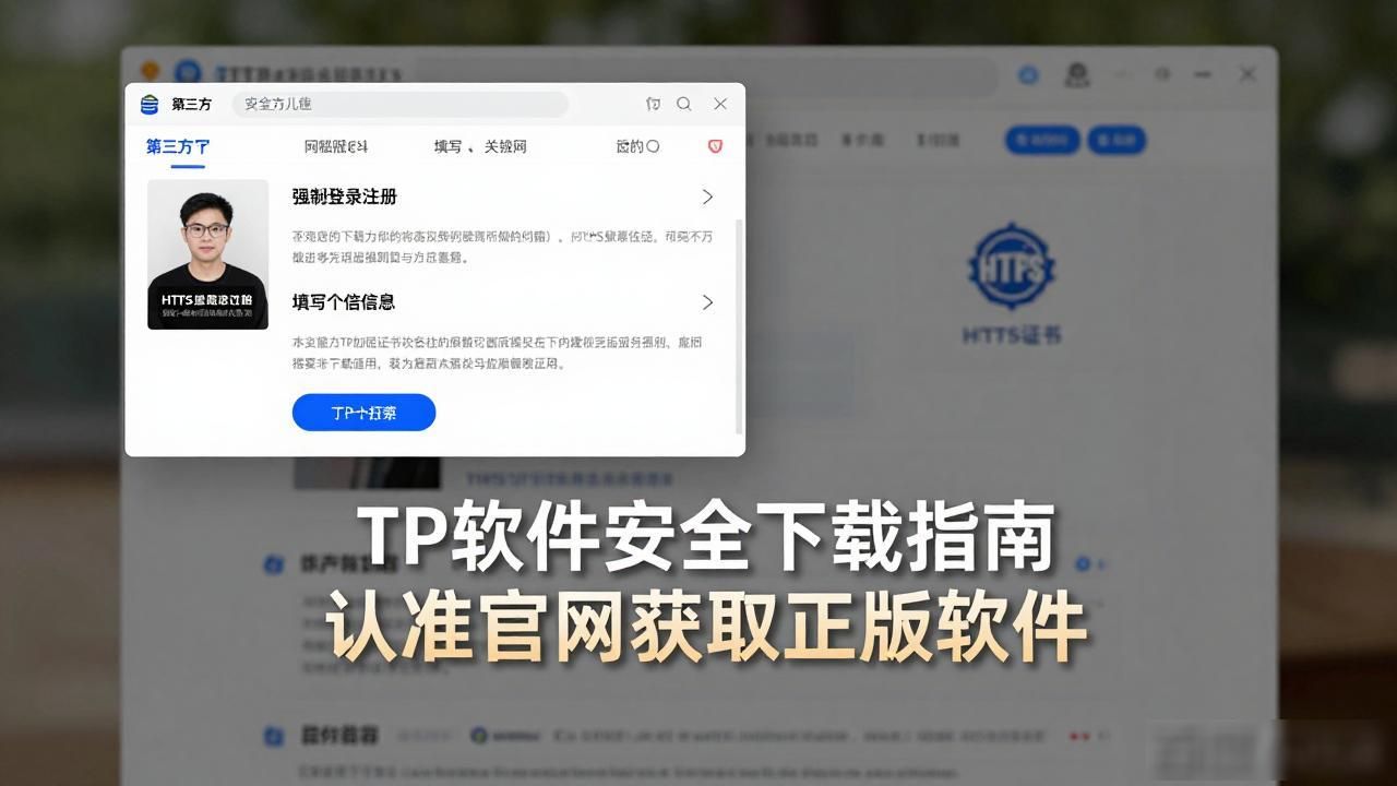 TP软件安全下载指南 认准官网获取正版软件