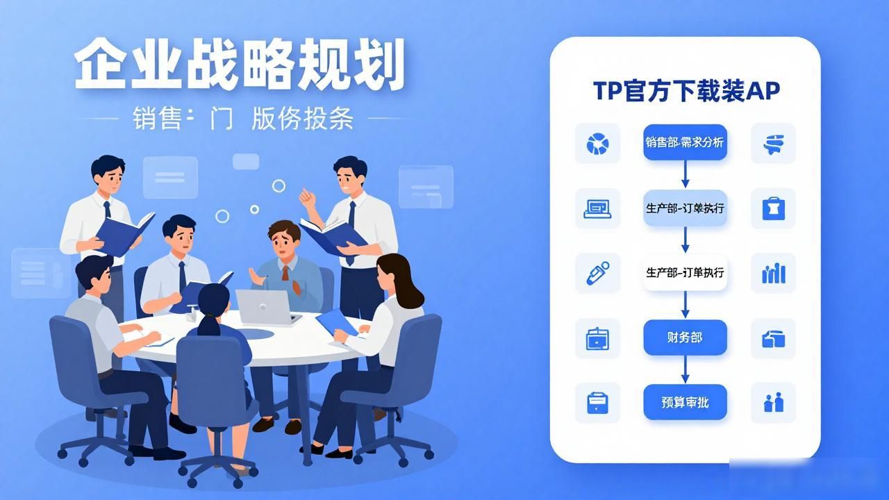 企业装了TP官方下载安装app，战略规划这步到底怎么迈