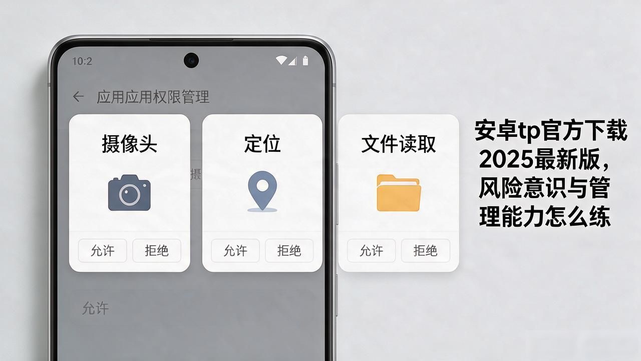 安卓tp官方下载2025最新版，风险意识与管理能力怎么练