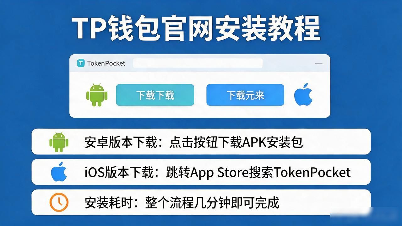 TP钱包怎么下载?TokenPocket官网安装教程