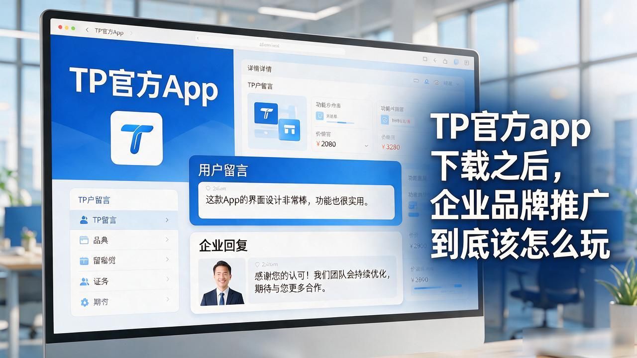 TP官方app下载之后，企业品牌推广到底该怎么玩
