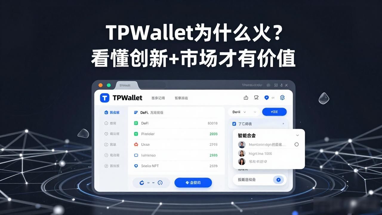 TPWallet为什么火?看懂创新+市场才有价值