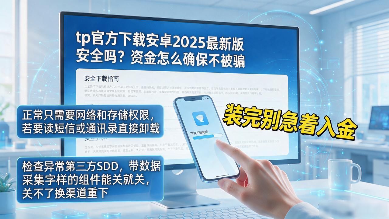 tp官方下载安卓2025最新版安全吗？资金怎么确保不被骗