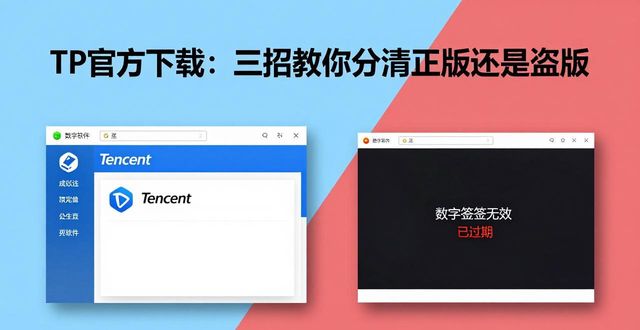 TP官方下载：三招教你分清正版还是盗版