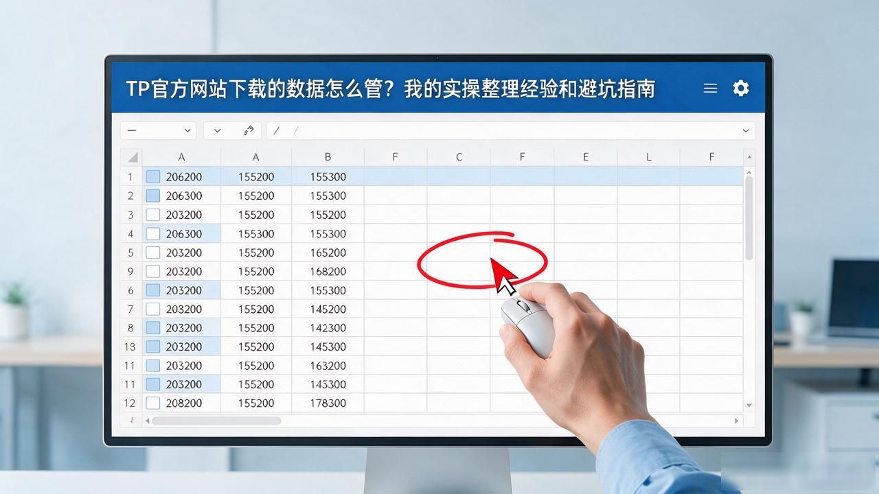 TP官方网站下载的数据怎么管？我的实操整理经验和避坑指南