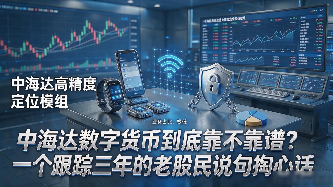 中海达数字货币到底靠不靠谱？一个跟踪三年的老股民说句掏心话