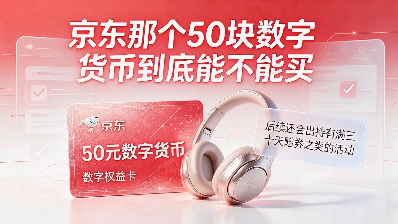 京东那个50块数字货币到底能不能买,我花两周替你们交个底