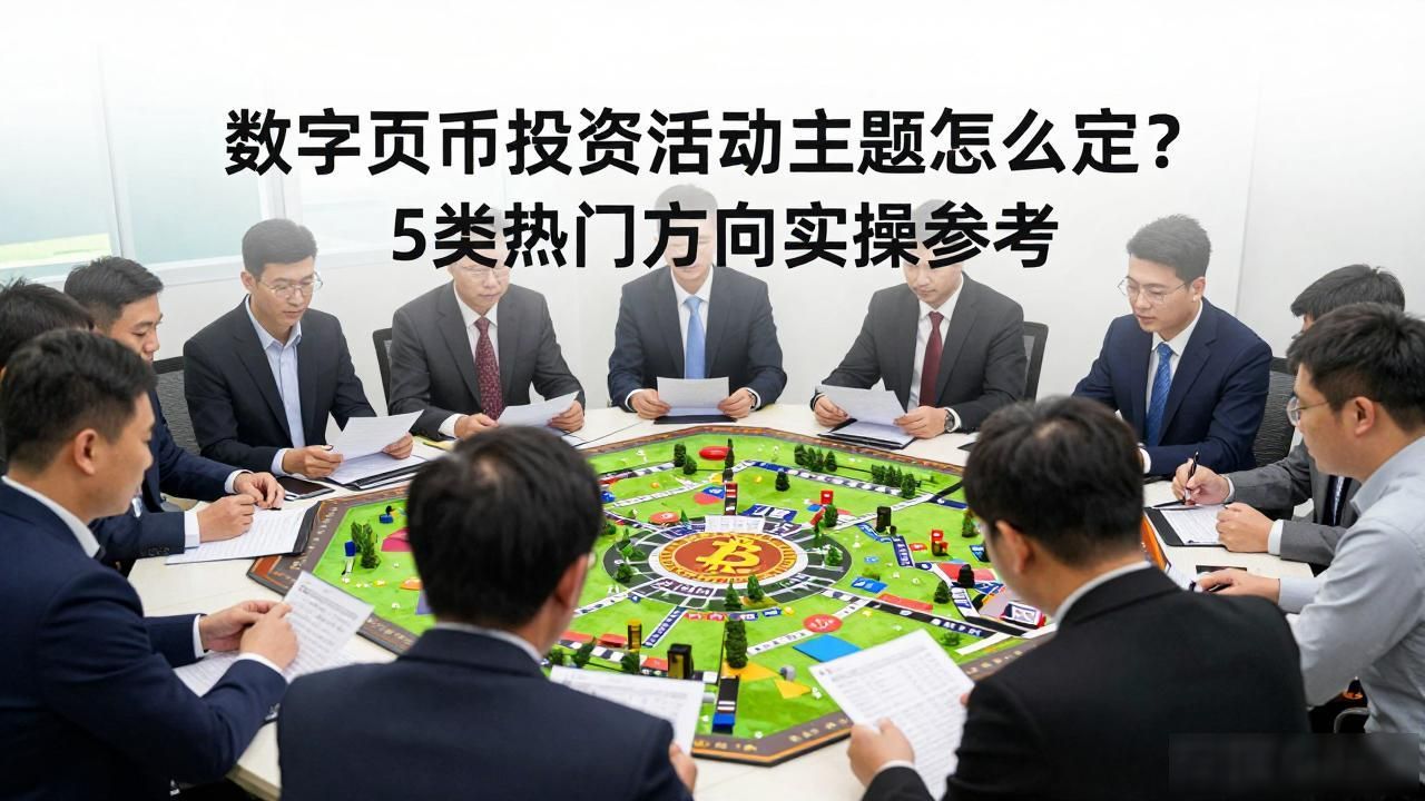 数字货币投资活动主题怎么定?5类热门方向实操参考