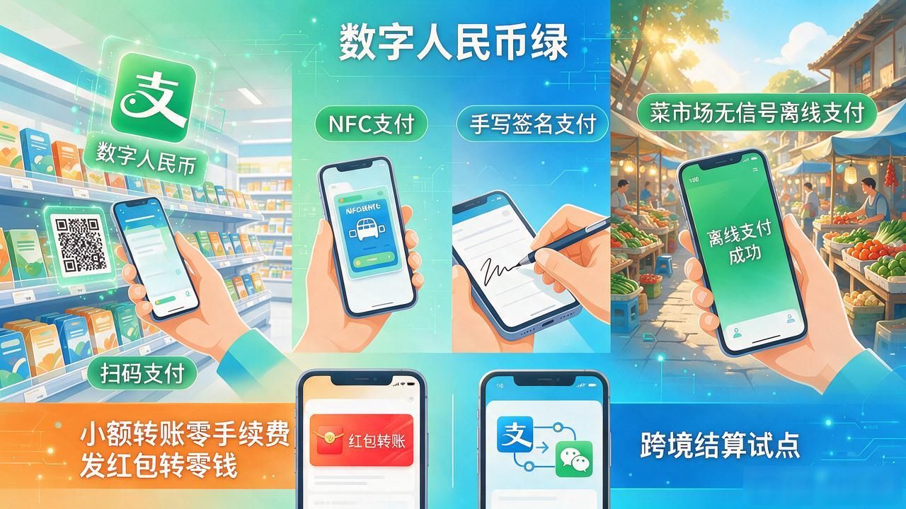 央行数字货币来了,跟支付宝微信有啥区别,普通人能用上吗