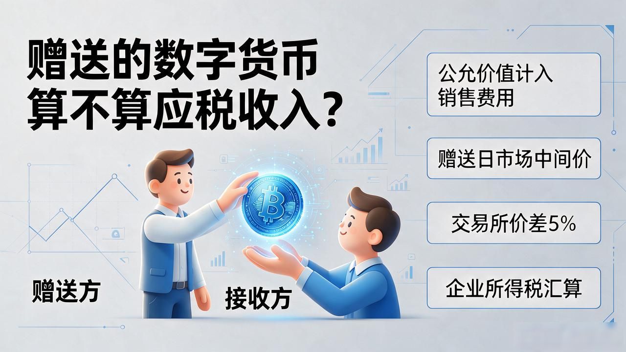 赠送的数字货币算不算应税收入？很多商家都搞混了