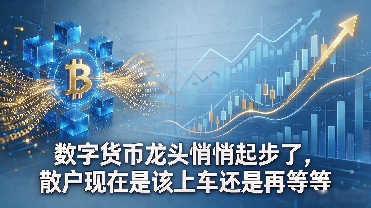 数字货币龙头悄悄起步了,散户现在是该上车还是再等等