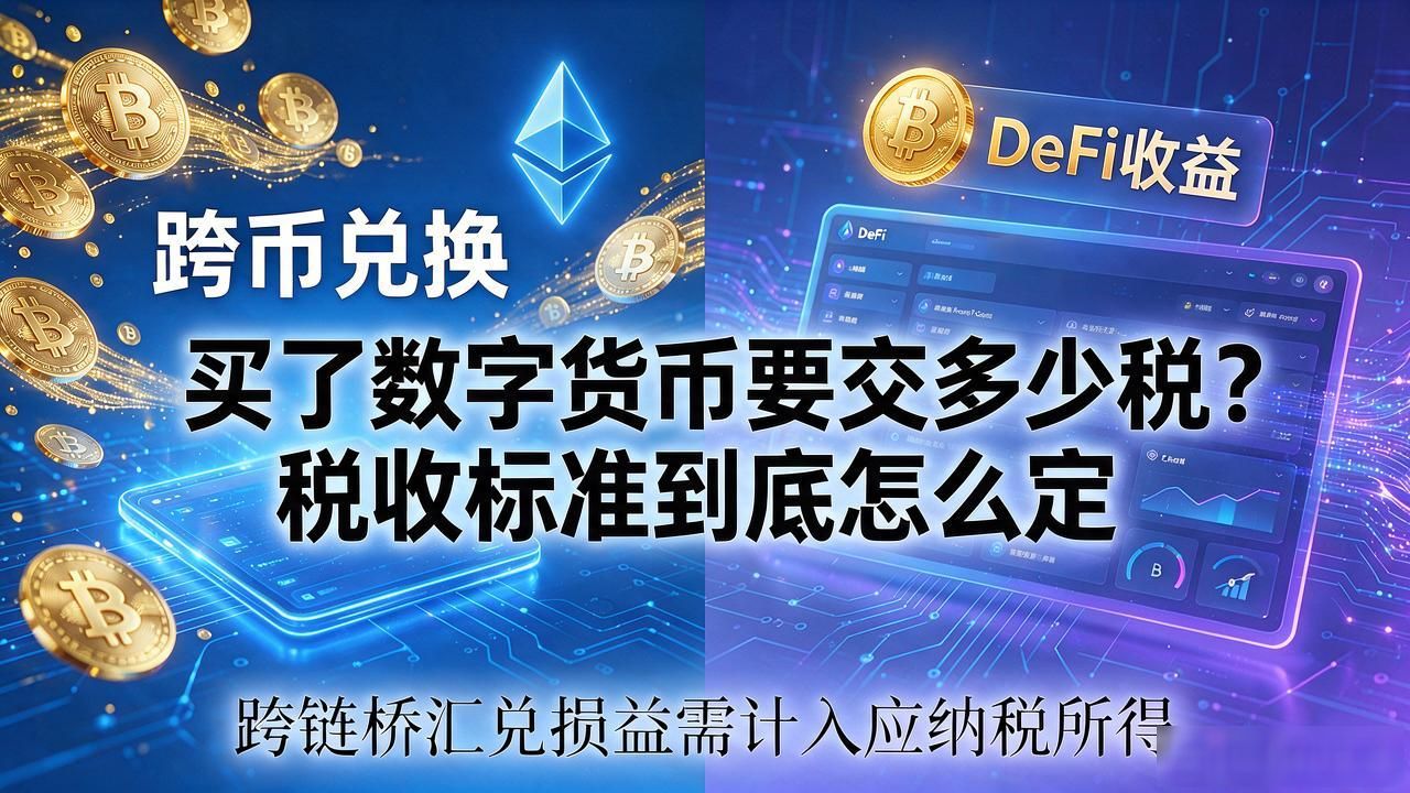 买了数字货币要交多少税?税收标准到底怎么定