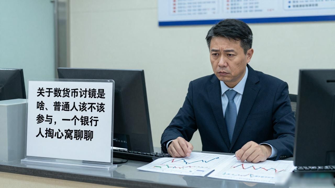 关于数字货币到底是啥、普通人该不该参与，一个银行人掏心窝聊聊