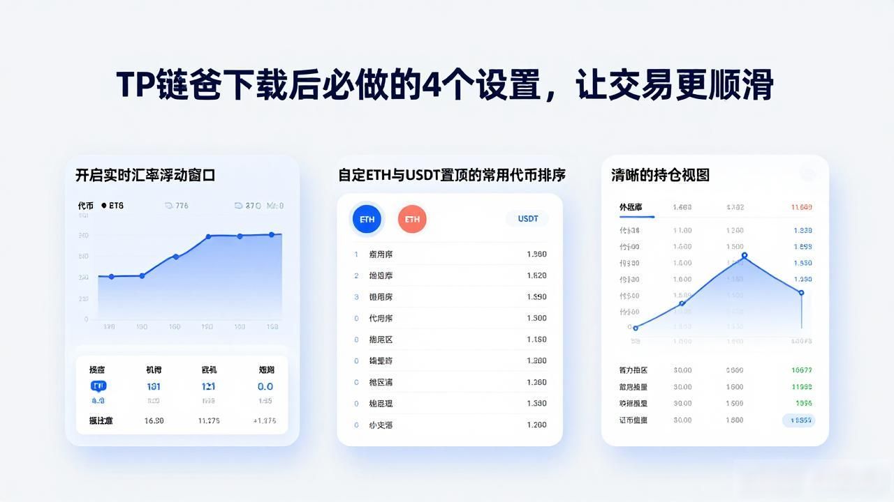 TP钱包下载后必做的4个设置,让交易更顺滑