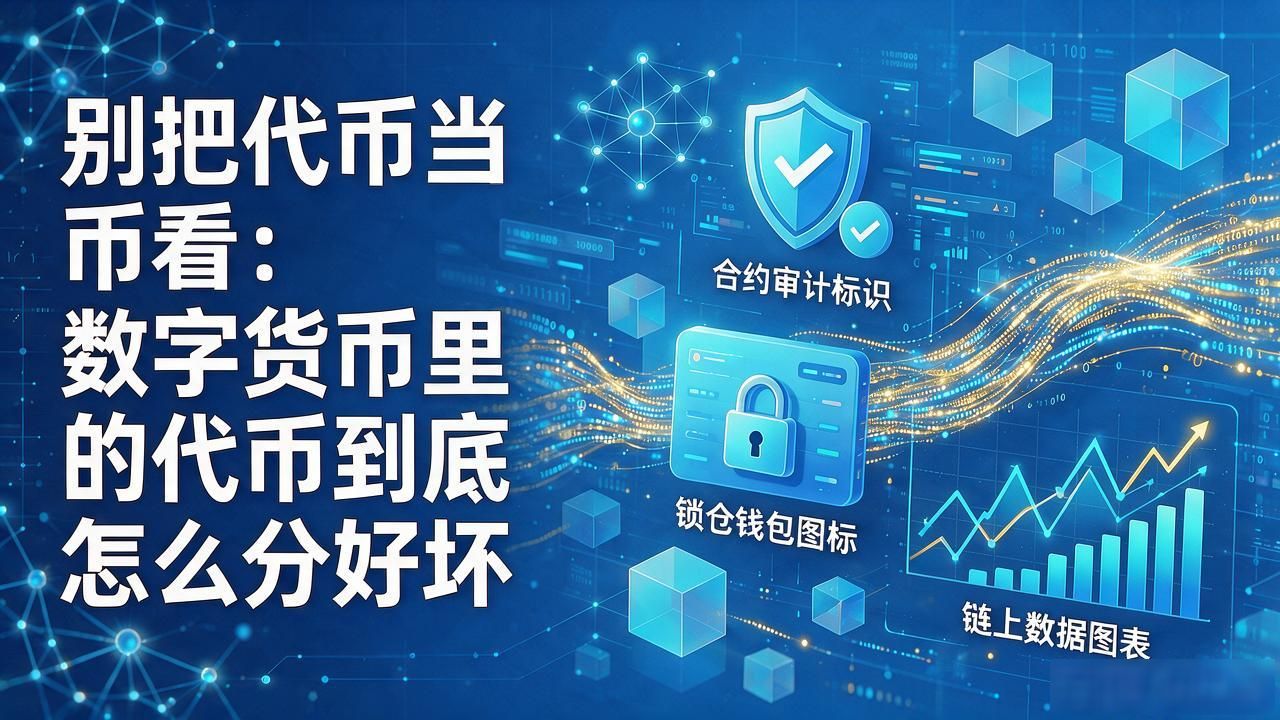 别把代币当币看:数字货币里的代币到底怎么分好坏