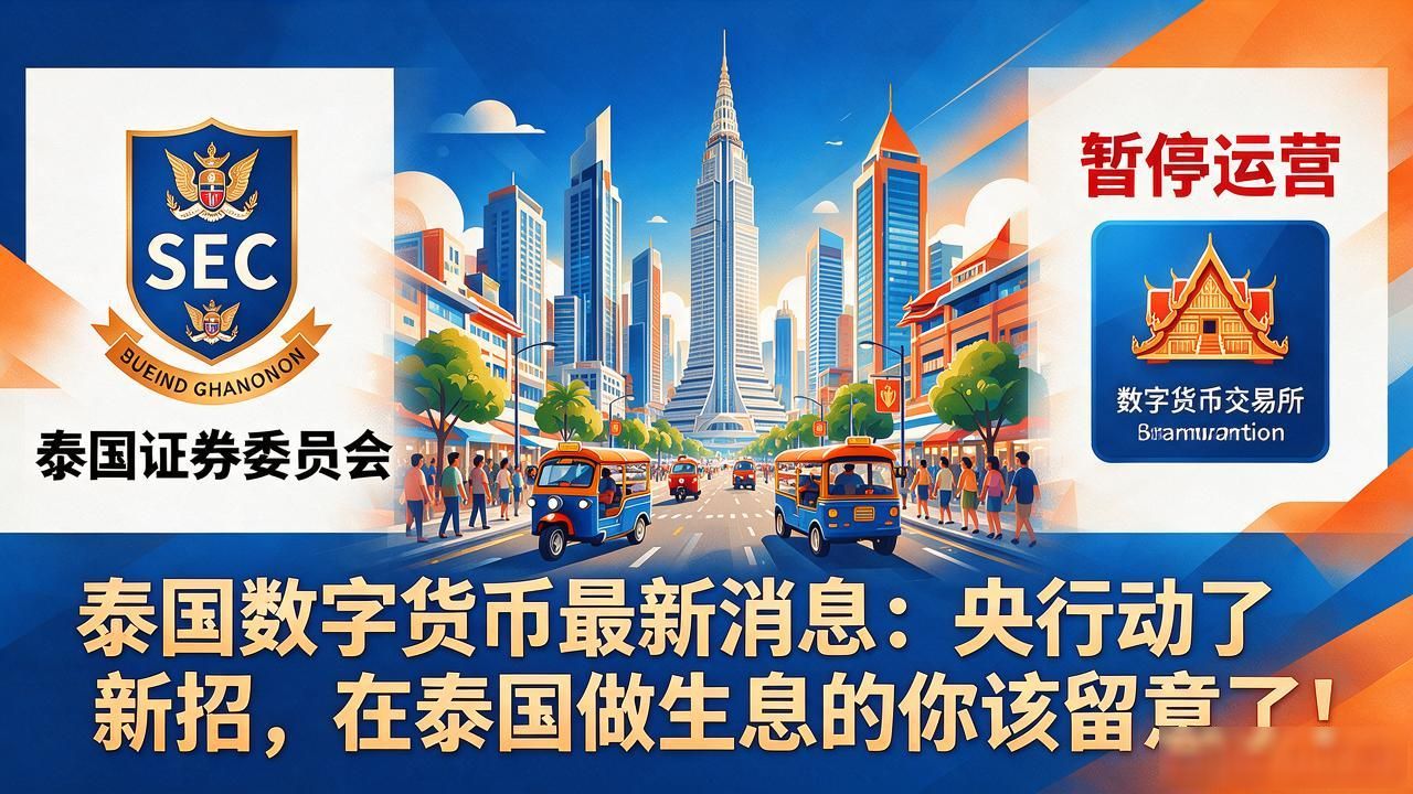 泰国数字货币最新消息:央行动了新招,在泰国做生意的你该留意了