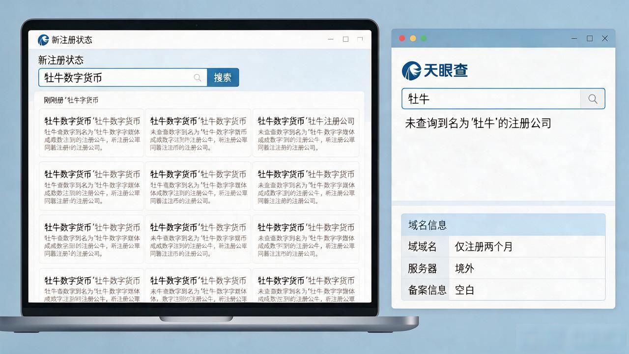 牡牛数字货币靠谱不靠谱,普通人搜了三天全网连个正规官网都找不到