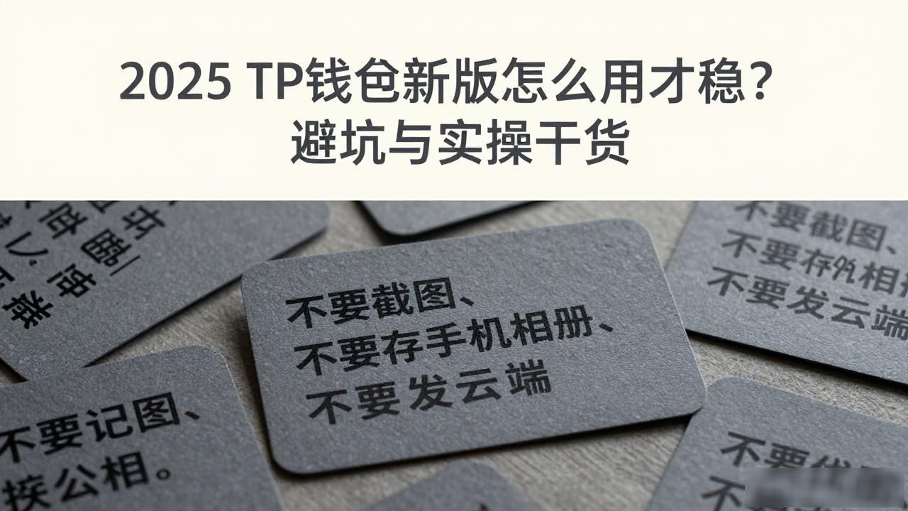2025 TP钱包新版怎么用才稳?避坑与实操干货
