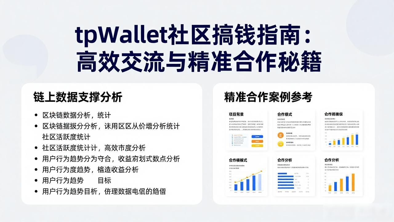 tpWallet社区搞钱指南:高效交流与精准合作秘籍