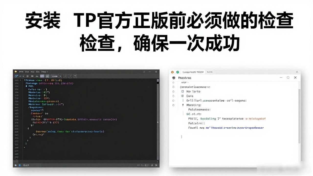 安装TP官方正版前必须做的检查,确保一次成功