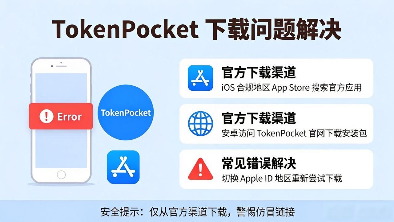 TokenPocket下载出问题？官方渠道+常见错误解决指南