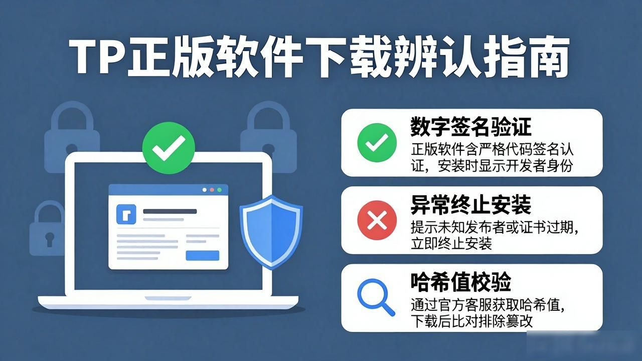 TP正版软件下载 官方渠道辨认指南