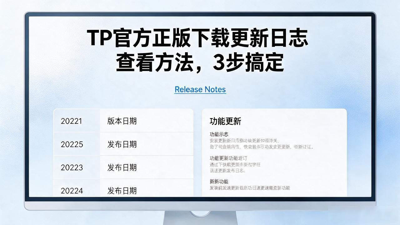 TP官方正版下载更新日志查看方法,3步搞定