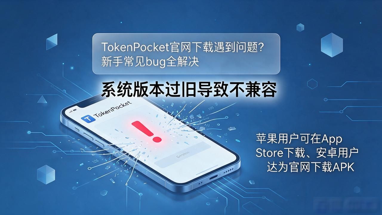 TokenPocket官网下载遇到问题？新手常见bug全解决