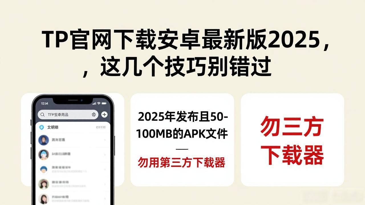 TP官网下载安卓最新版2025,这几个技巧别错过