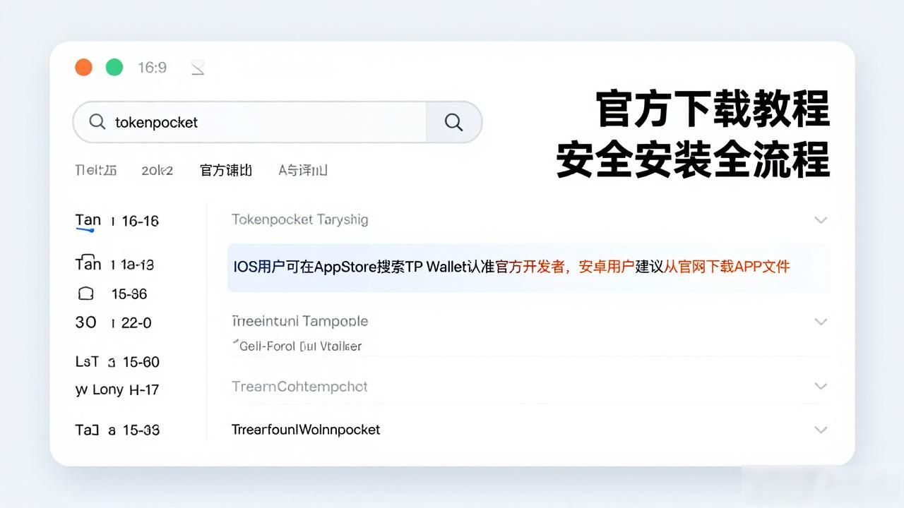 TP钱包官方下载教程 安全安装全流程