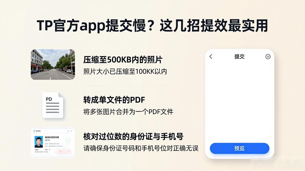 TP官方app提交慢？这几招提效最实用